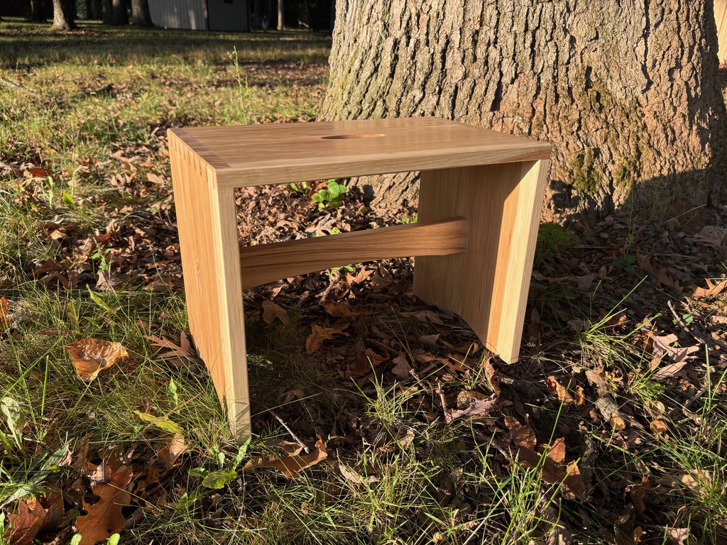 Shaker Stool made at SBWI